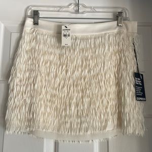 NWT Express Fringe Skirt